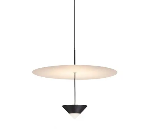 Светильник подвесной KLOODI DECO PE-LUNA380 10W+3W 3K BK - фото 1