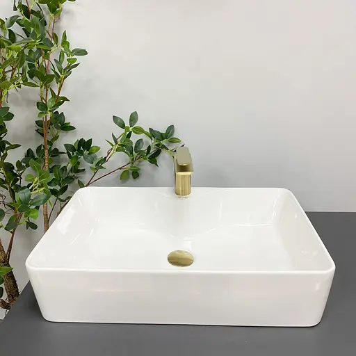 Умивальник VBI Forli XL white накладний VBI-011104, Білий - фото 4