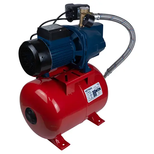 Насосна станція Wetron 0.75кВт Hmax 40м Qmax 80л/хв 775033/24 - фото 4