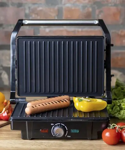 Прижимной контактный гриль Grunhelm G1600 1600 Вт - фото 3