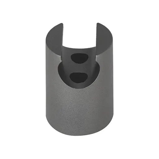 Тримач для ручного душу Qtap Spojeni округлий QT829910842854GRP Graphite Графит - фото 2