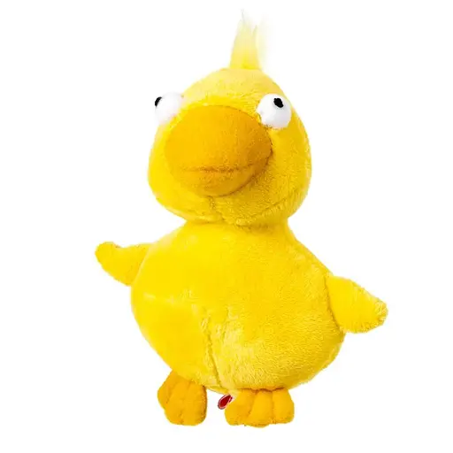 Игрушка для собак Утка с пищалкой GiGwi Plush Friendz, текстиль, МТХ, 11 см - фото 1