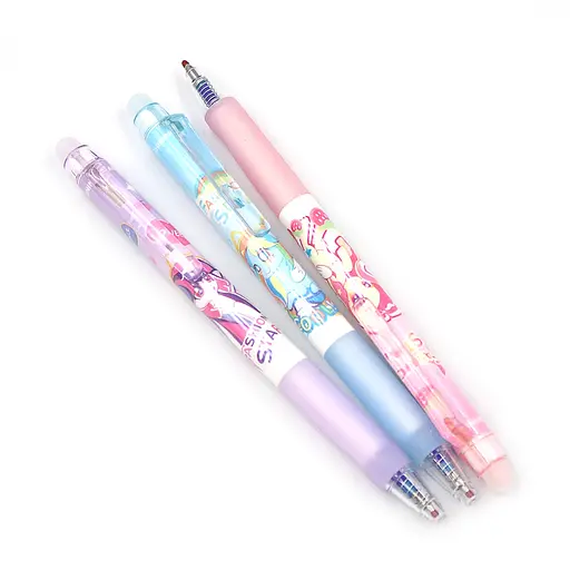 Ручка пиши-стирай автоматическая гелевая Aodemei Unicorn, 0.5 мм, синяя, 12 шт.