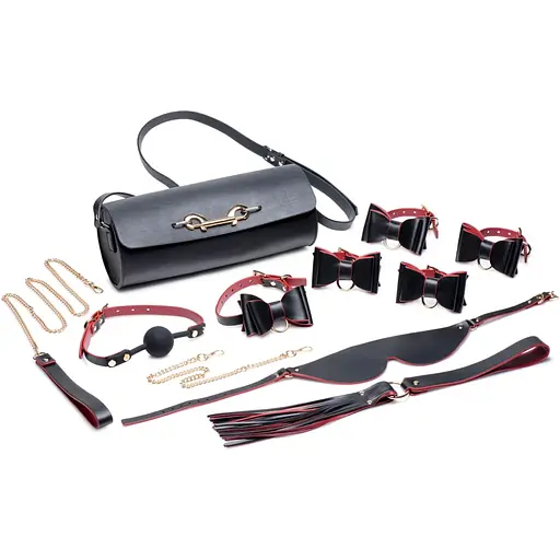 Набір для BDSM Master Series Bow - Luxury BDSM Set With Travel Bag