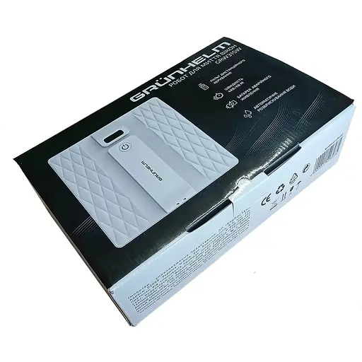 Робот для миття вiкон Grunhelm GRW31SW квадратний 3 режими 50 мл білий (142697) - фото 8