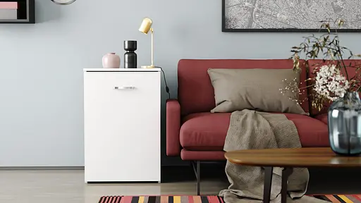 Стіл-тумба трансформер Смарт 1/1 Ferrum-decor 750x1450x500 ДСП Біле 16 мм (FRD-105067) - фото 12