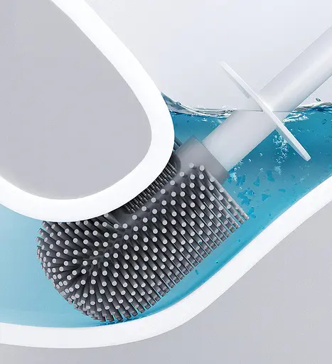 Йоржик пластиковий силіконовий Joybos з довгою ручкою (JBS-MTS-N04B2-JWT) - фото 6