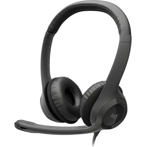 Наушники с микрофоном Logitech H390 USB Black (981-000406)