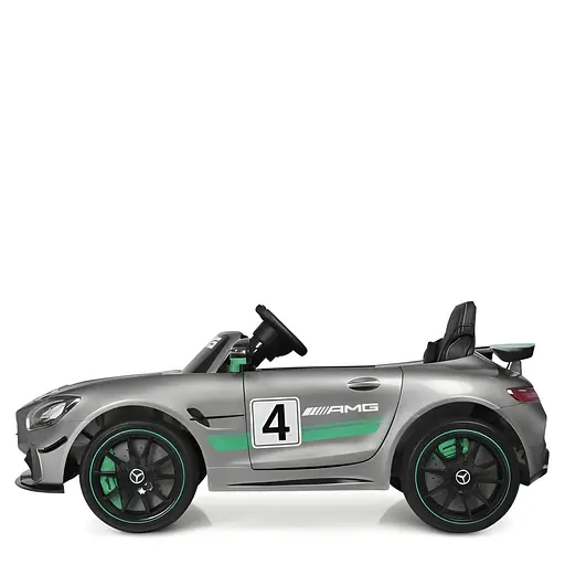 Електромобіль дитячий Bambi M 4050EBLRS-11 з м’якими колесами та ременем безпеки - фото 2