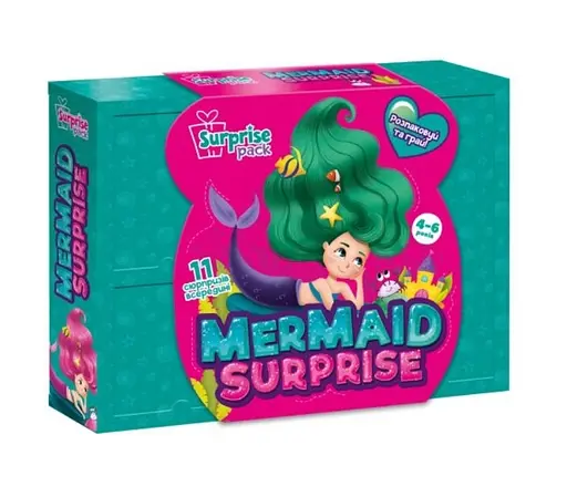 Набір для творчості з сюрпризами Русалонька, VT8080-05 (українською)