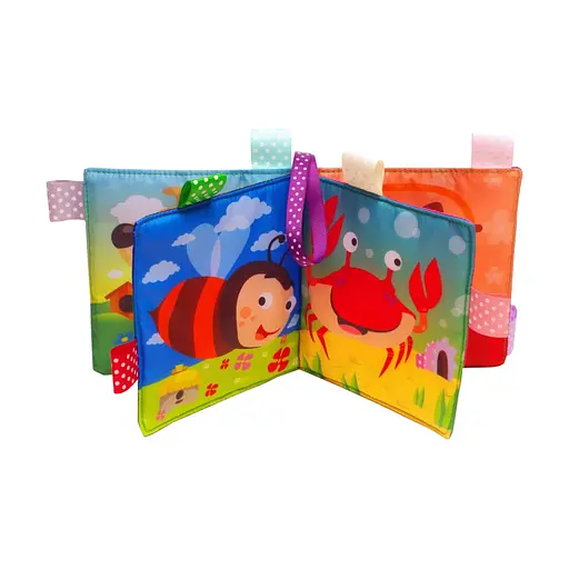 Мягкая книжка-пищалка " Кто где живет" Книжковий хмарочос 403808 - фото 2