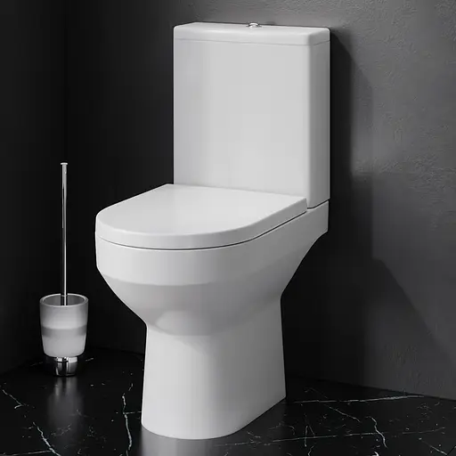 Унитаз-компакт AM.PM SPIRIT FlashClean с сиденьем Soft Close (C708600SC) - фото 9