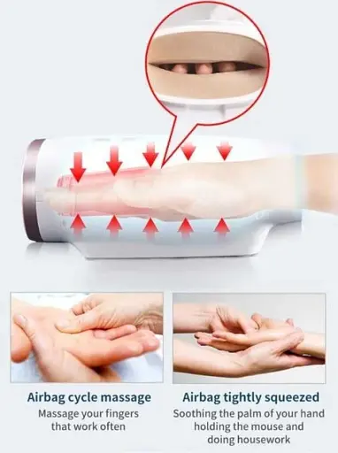 Масажер для рук Jinkairui з підігрівом - фото 5