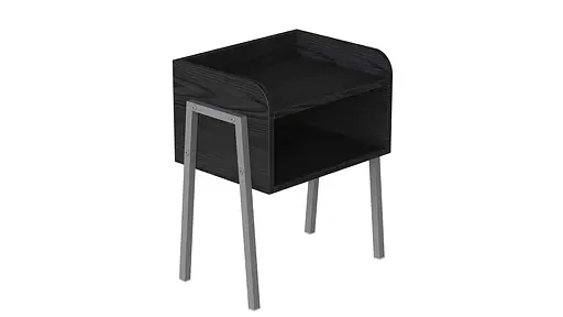 Тумба модульна Джузі 540x450x320 метал Сірий ДСП Сосна Кембра 16мм FRD-102984 - фото 4