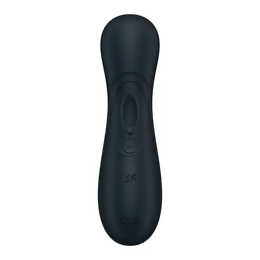 Вакуумний стимулятор клітора з вібрацією Satisfyer Pro 2 Generation 3 with Liquid Air чорний - фото 4