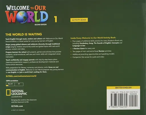 Welcome to Our World 2nd edition 1 Activity Book - фото 2