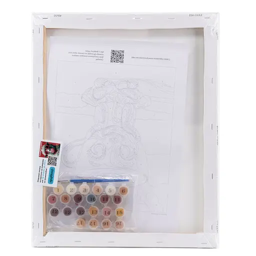 Картина за номерами 40*50 см "Балерина Бебічино", IDEA2-002 - фото 3