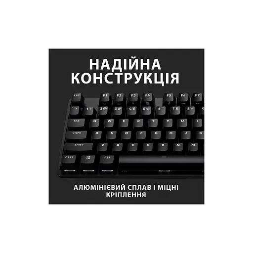 Клавіатура Logitech G413 TKL SE Mechanical Tactile Switch USB UA Black (920-010446) - фото 4