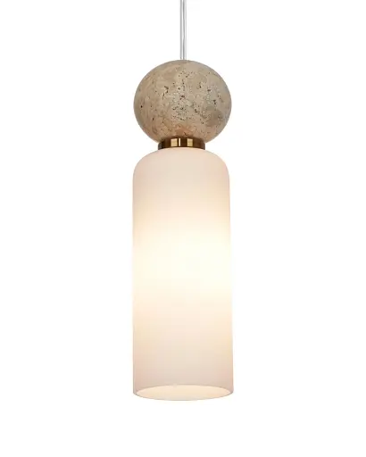 Подвесной светильник, люстра Italux PND-95331-4-BRSS Santos G9 4x40W IP20 латунный - фото 3