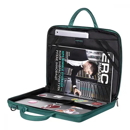 Сумка Tucano Darkolor 13" /14" Green (BDA1314-V) - фото 8