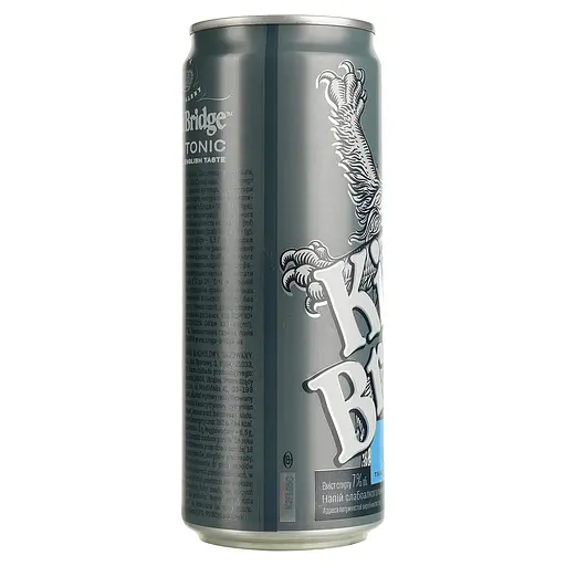 Напиток слабоалкогольный King's Bridge Gin & Tonic ж/б 7% 0.33 л - фото 2