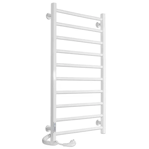 Електрична рушникосушарка Laris Зебра Альфа ЧФ10 500x900 Е ліва R3 77700065, Білий, Ліве, Електронний - фото 1