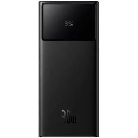 Внешний аккумулятор Baseus Star-Lord Digital Display 20000mAh 30W Black (P10022904113-00) [101243] - фото 2