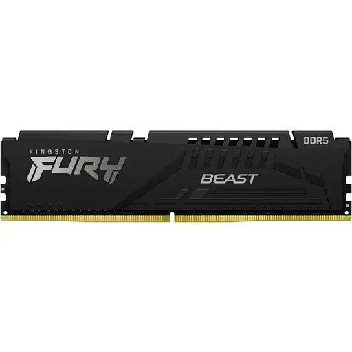 Память для ПК Kingston DDR5 32 ГБ KIT (16 ГБ x 2) 5600 FURY Beast Black - фото 1