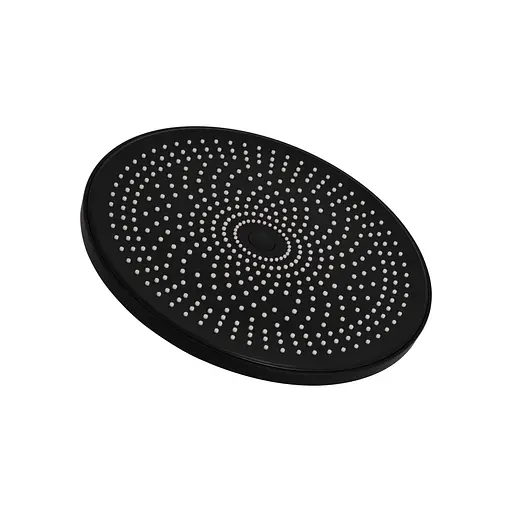 Душова система універсальна Qtap Slavonice прихованого монтажу на два споживача QTSLA113BLM45900 Black matt, Чорний матовий - фото 7