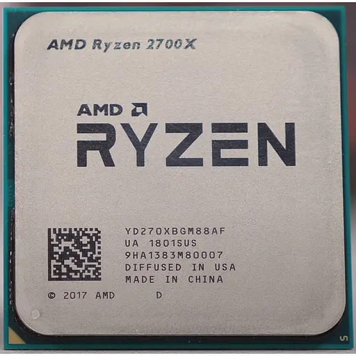 Процесор AMD Ryzen 7 2700x 3.7-4.3 GHz AM4, 105W Б/В