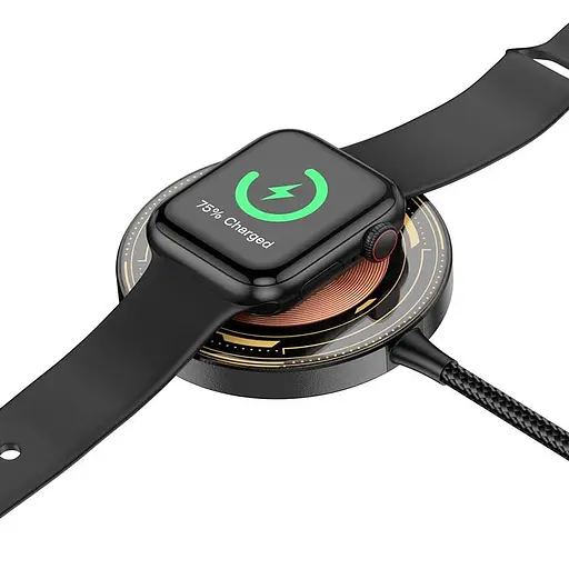 Зарядка Qi HOCO Discovery Edition 3-in-1 magnetic wireless fast charger CW45 - фото 5