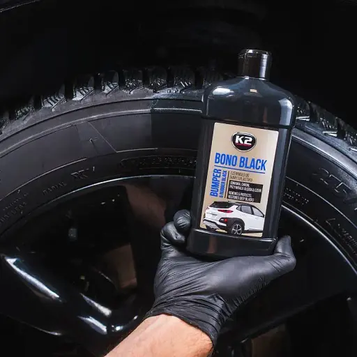 Средство для чернения шин и бамперов K2 Bono Black 500 мл - фото 7
