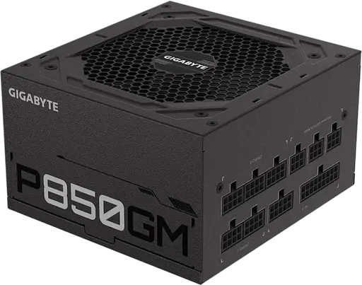 Блок питания Gigabyte P850GM 850W 80+ Gold Black (GP-P850GM) - фото 2