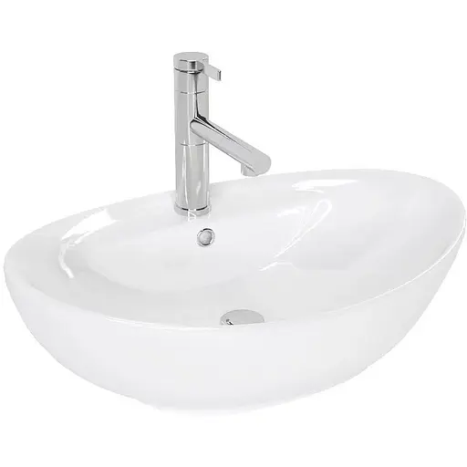 Умивальник Rea Cindy накладний білий REA-U0155, Білий - фото 1