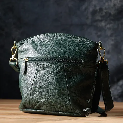 Сумка женская Vintage из натуральной кожи 25х21х7 см sum0027538 - фото 7