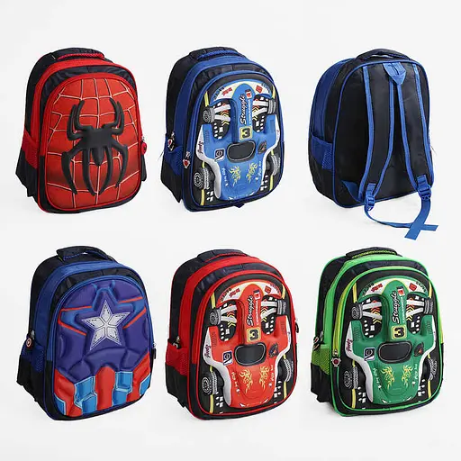 Рюкзак, регулируемые лямки, 2 отделения, C65482 (в ассортименте) - фото 6