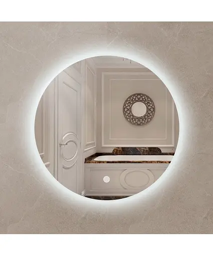 Дзеркало Мойдодир Eclipse 70x70 S з LED підсвіткою та сенсором - фото 2