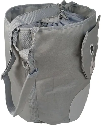 Містка дитяча сумка для іграшок LS 35L сіра sum0028895 - фото 4