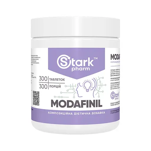 Модафинил Stark Pharm Modafinil 100 мг 300 таблеток 