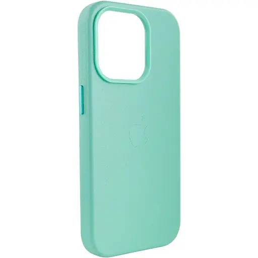 Шкіряний чохол Epik Leather Case AA Plus with MagSafe для Apple iPhone 13 Pro 6.1 Ice - фото 4