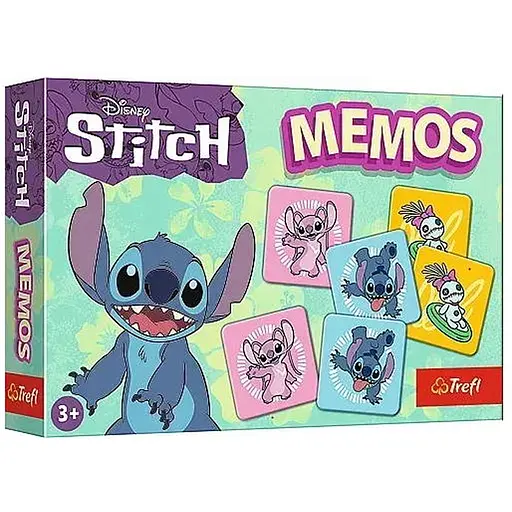 Настільна гра Trefl Мемо Дісней Ліло і Стіч (Memos Disney Stitch) (02727) - фото 1