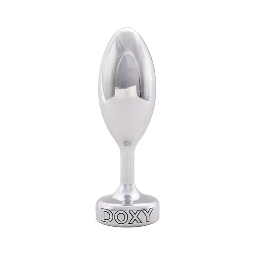 Анальна пробка Doxy Butt Plug Smooth 11 см (сріблястий)