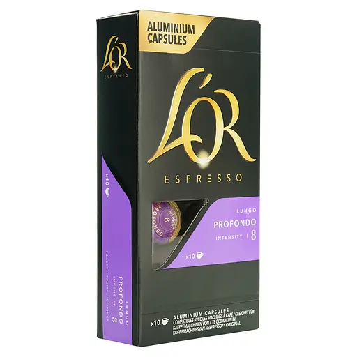 Кава мелена L'OR Espresso Lungo Profondo капсули 260 г (5 шт. х 52 г) - фото 2