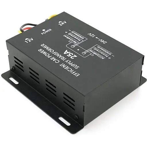 Перетворювач авто інвертор Voltronic DC/DC 24v-12v 25A GS-D25 - фото 4