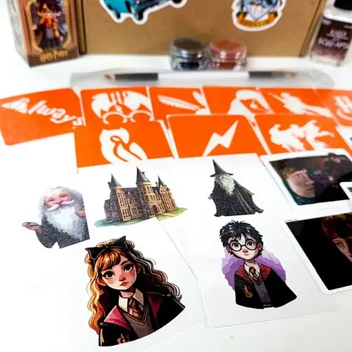 Подарочный набор "Волшебный подарок от Хогвартса" Fresh Tattoo gift-box-potter-1kid - фото 4