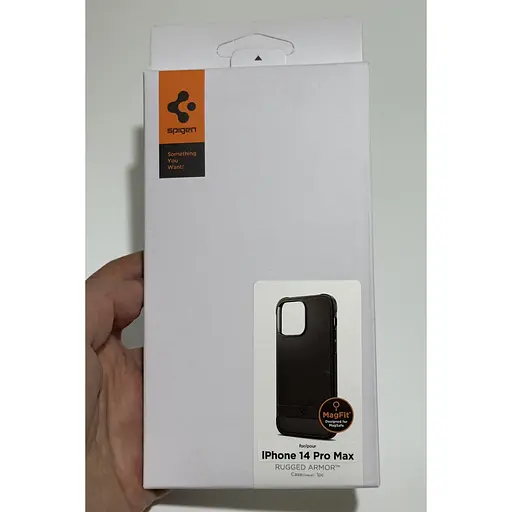 Оригінальний протиударний чохол Spigen Rugged Armor MagSafe для Iphone 14 Pro Max (6.7") Matt Black ACS04812 - фото 2