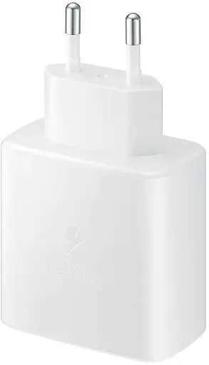 Зарядний пристрій - блок Travel adapter OEM (EP-TA845) USB-C 45W PD білий - фото 1