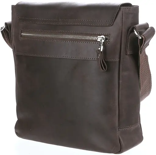 Сумка кожаная мужская SHVIGEL 22х21х7,5 см sum0012804 - фото 3