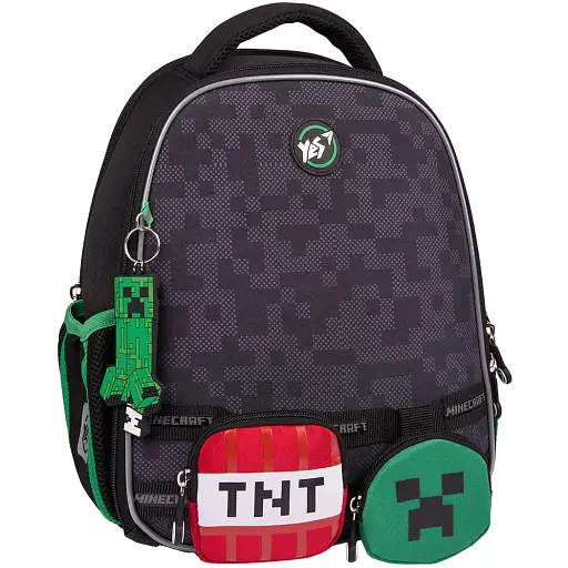 Рюкзак шкільний каркасний Yes Minecraft World H-100
