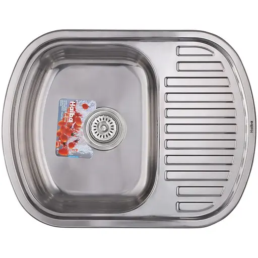 Мойка кухонная HAIBA 63x49 polish (HB0551) - фото 1